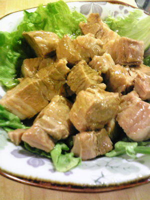 豚の角煮・・・角蒸し